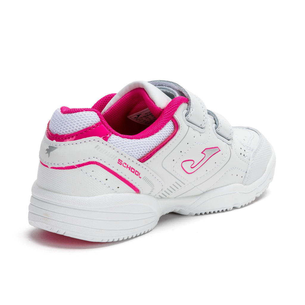 Deportiva blanco/rosa con velcro WSCHOOL de Joma - WSCHOOL-346-3.jpg