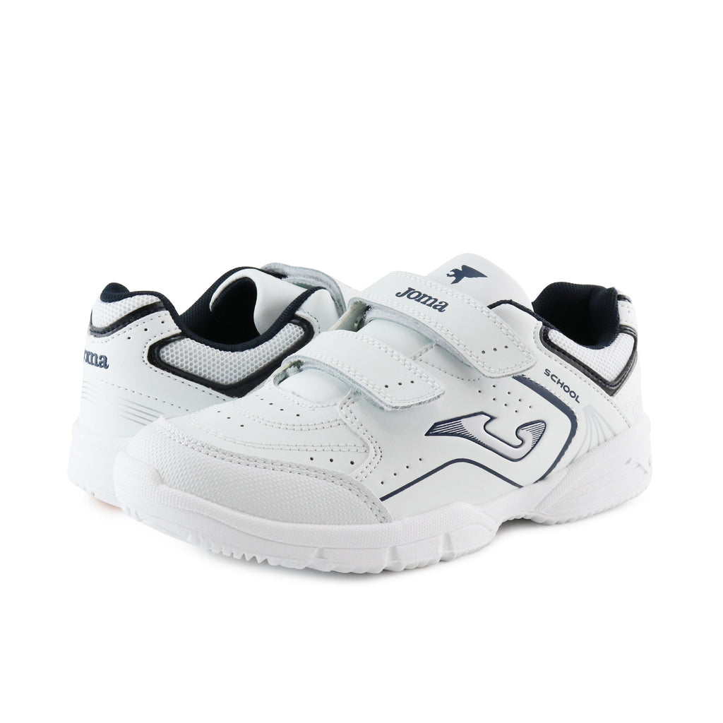 Deportiva blanco/azul/plata con velcro WSCHOOL de Joma - WSCHOOL-359-2.jpg