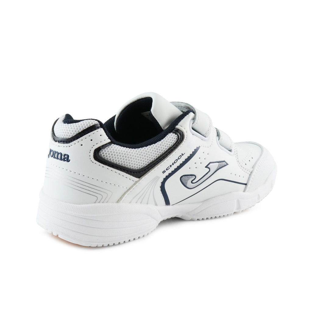 Deportiva blanco/azul/plata con velcro WSCHOOL de Joma - WSCHOOL-359-3.jpg