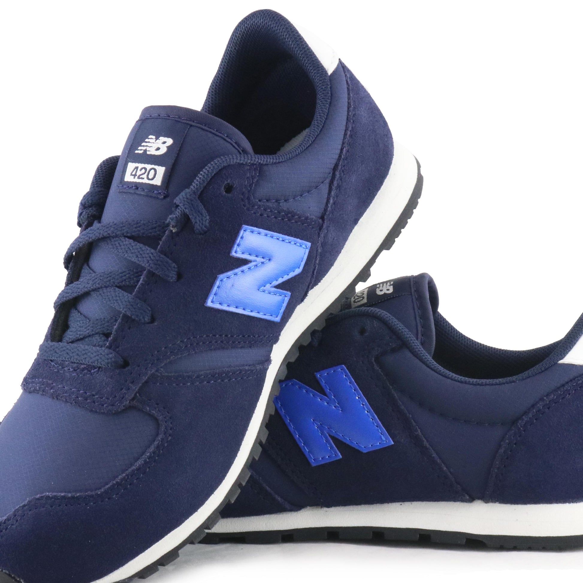 Deportiva azul con cordón YC420SB de New Balance - YC420SB-7-6.jpg