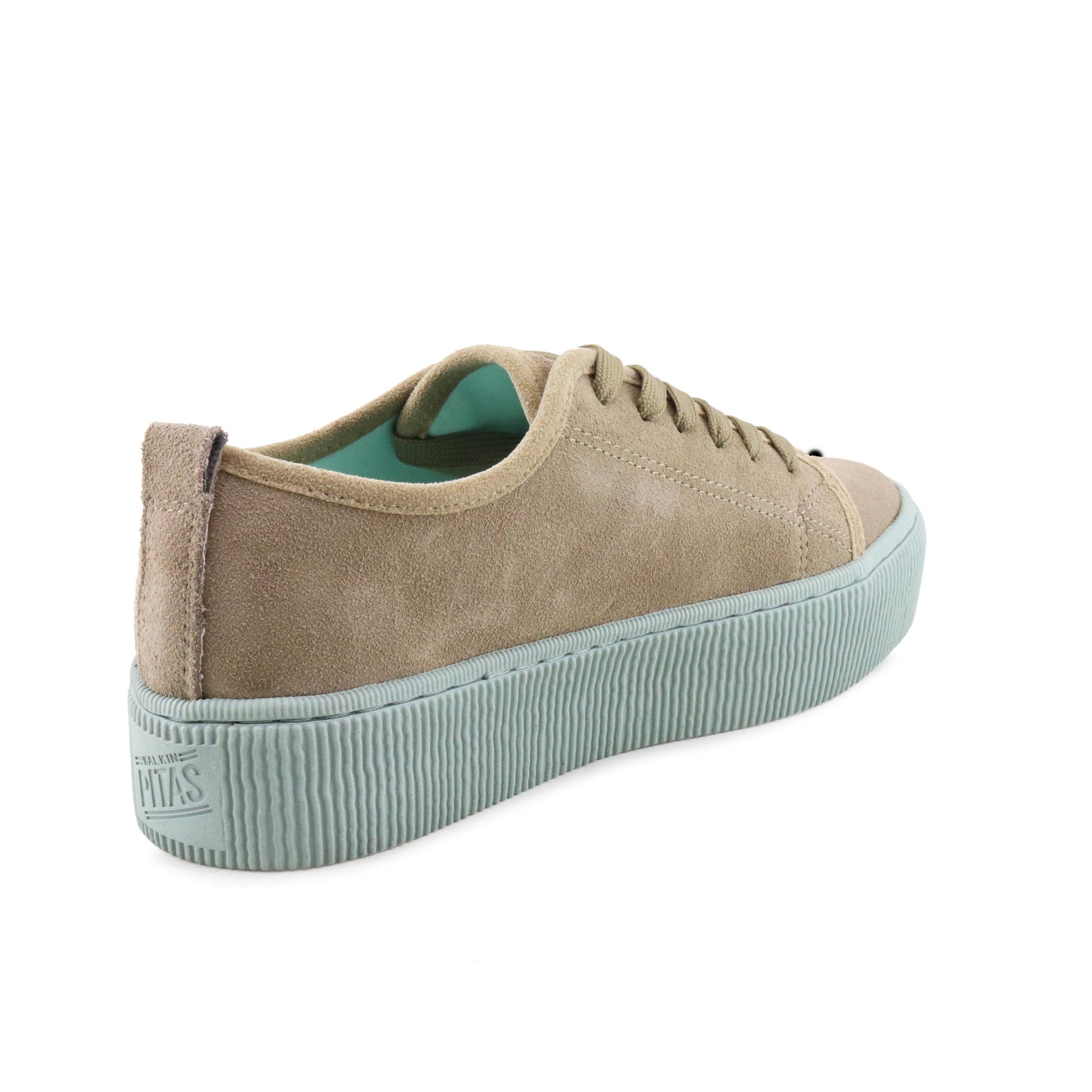 Zapatilla taupe con cordón YOKO de Walk in Pitas - YOKO-115CELESTE-3.jpg