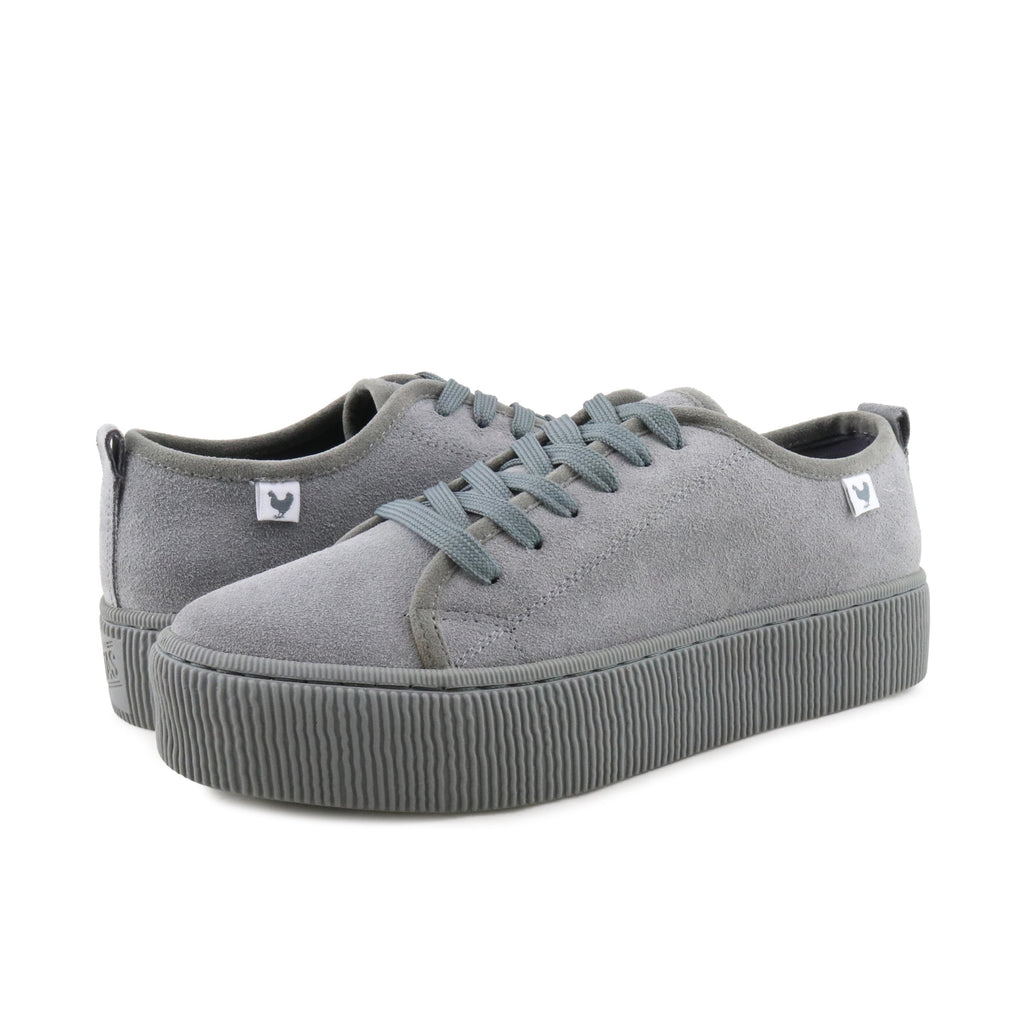 Zapatilla ante gris con cordón YOKO Walk in Pitas - YOKO-121GRIS-2.jpg