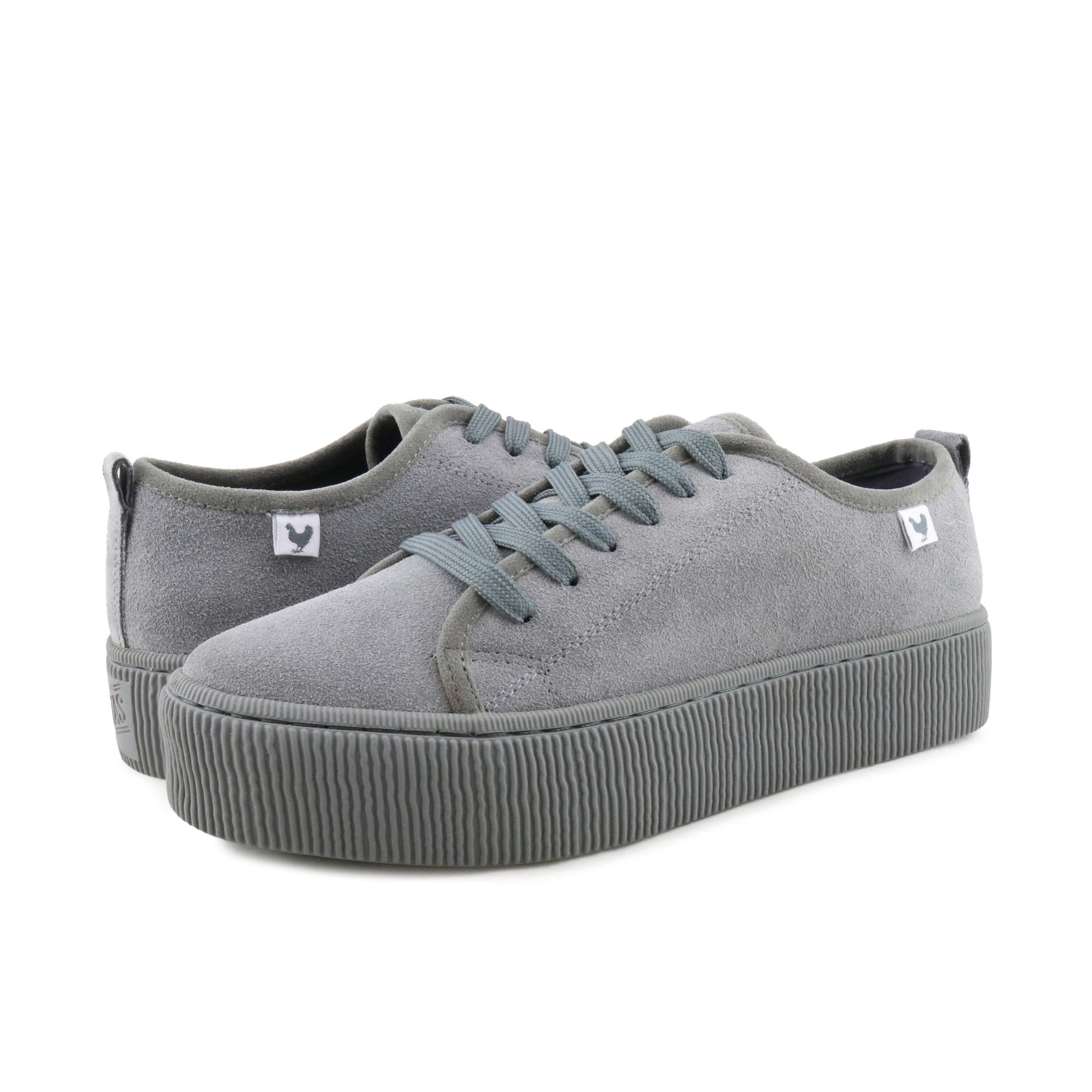 Zapatilla ante gris con cordón YOKO Walk in Pitas - YOKO-121GRIS-2.jpg