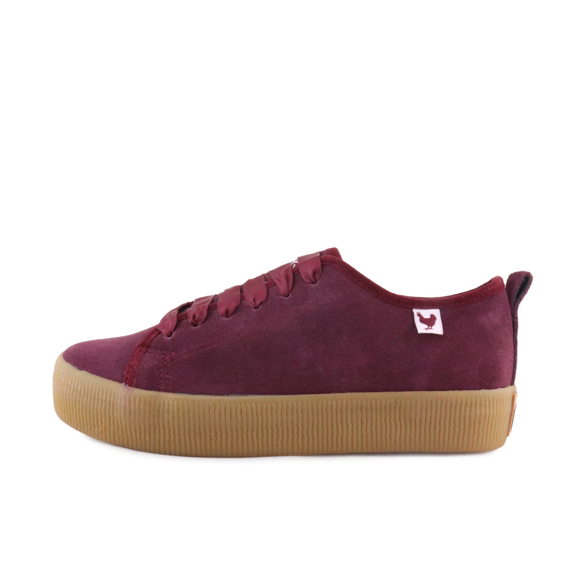 Zapatilla ante burdeos con cordón YOKO Walk in Pitas - YOKO-70-1.jpg