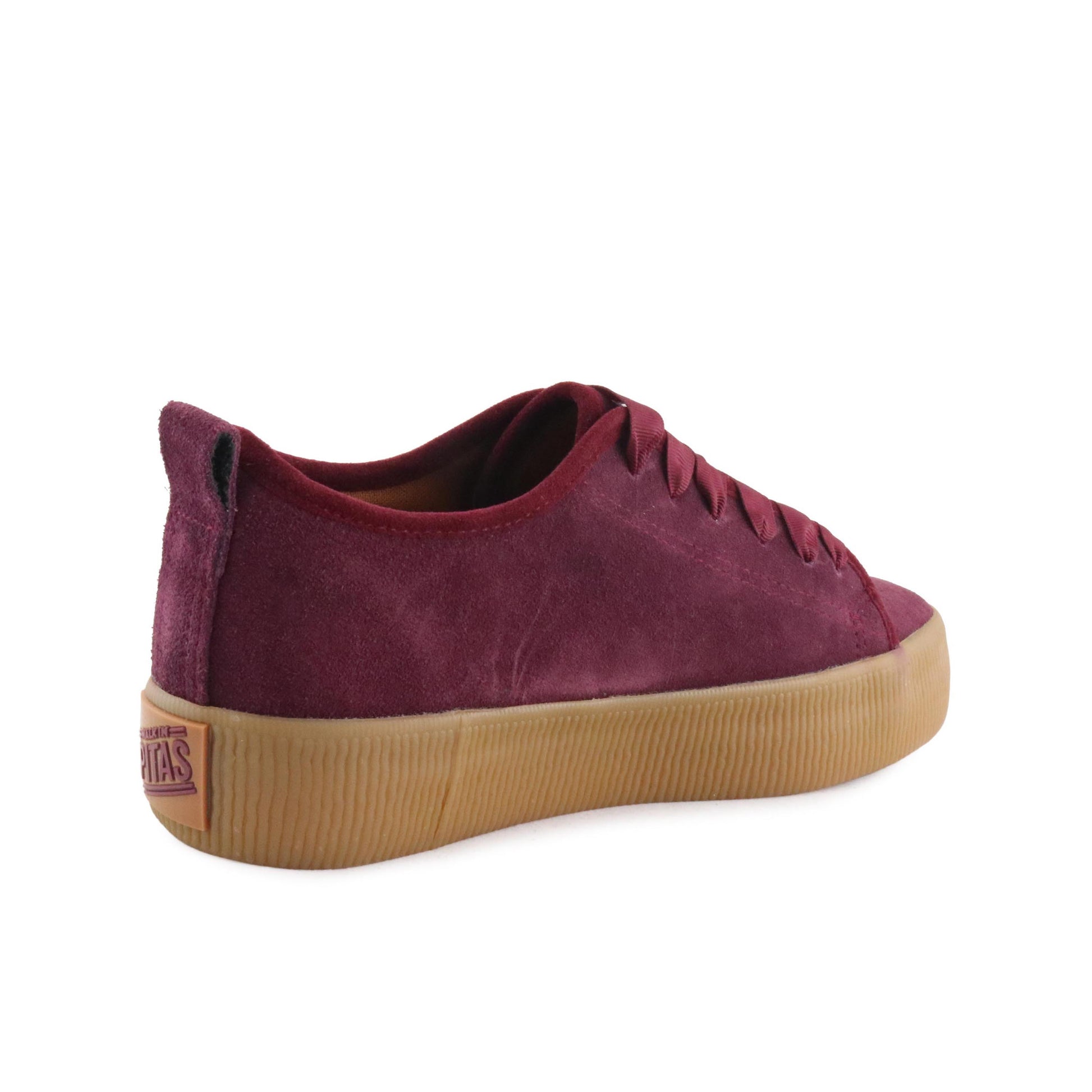 Zapatilla ante burdeos con cordón YOKO Walk in Pitas - YOKO-70-3.jpg