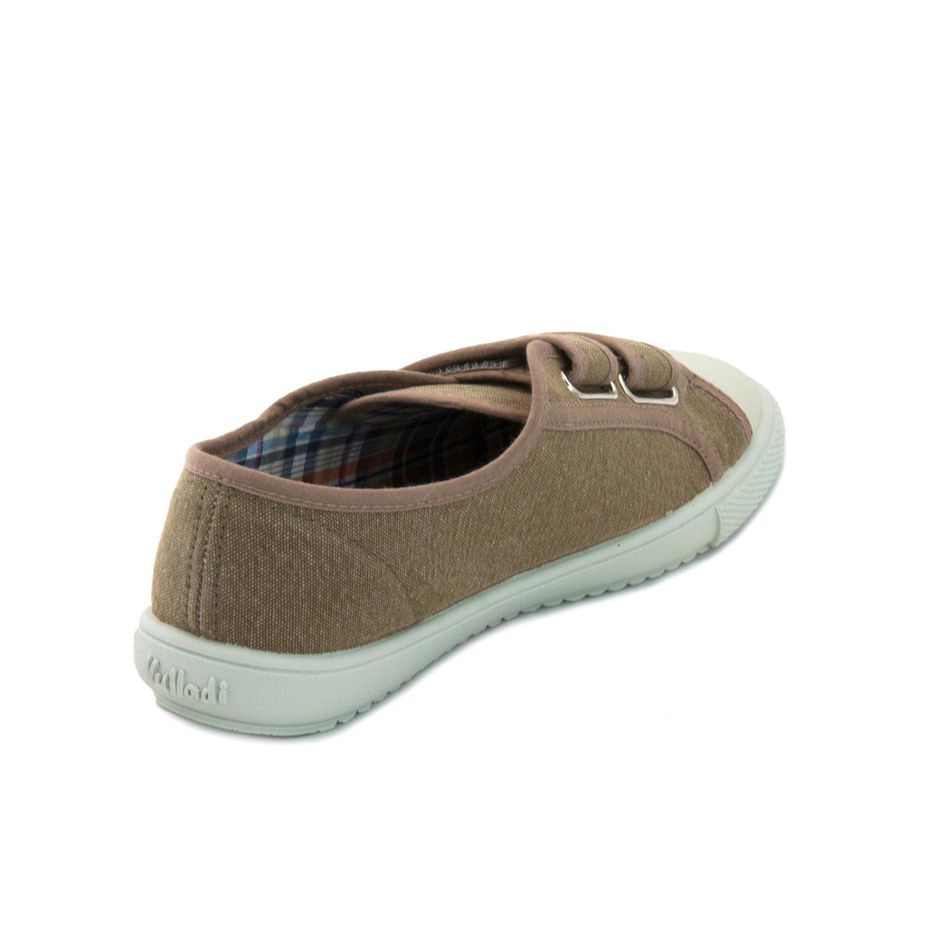 Zapatilla casual kaki con velcro 6300 de Vulladi - 6300-33-3.jpg