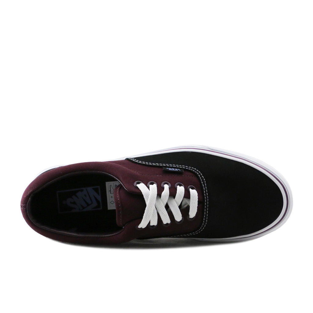 Zapatilla casual burdeos con cordón ERA de Vans - ERA-13 PISO BLANCO-5.jpg