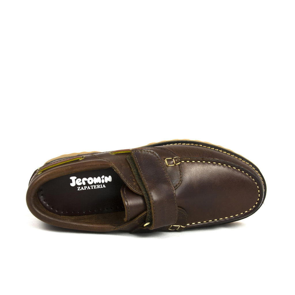 Náutico marrón con velcro 201 de Privata - 201-12-6.jpg