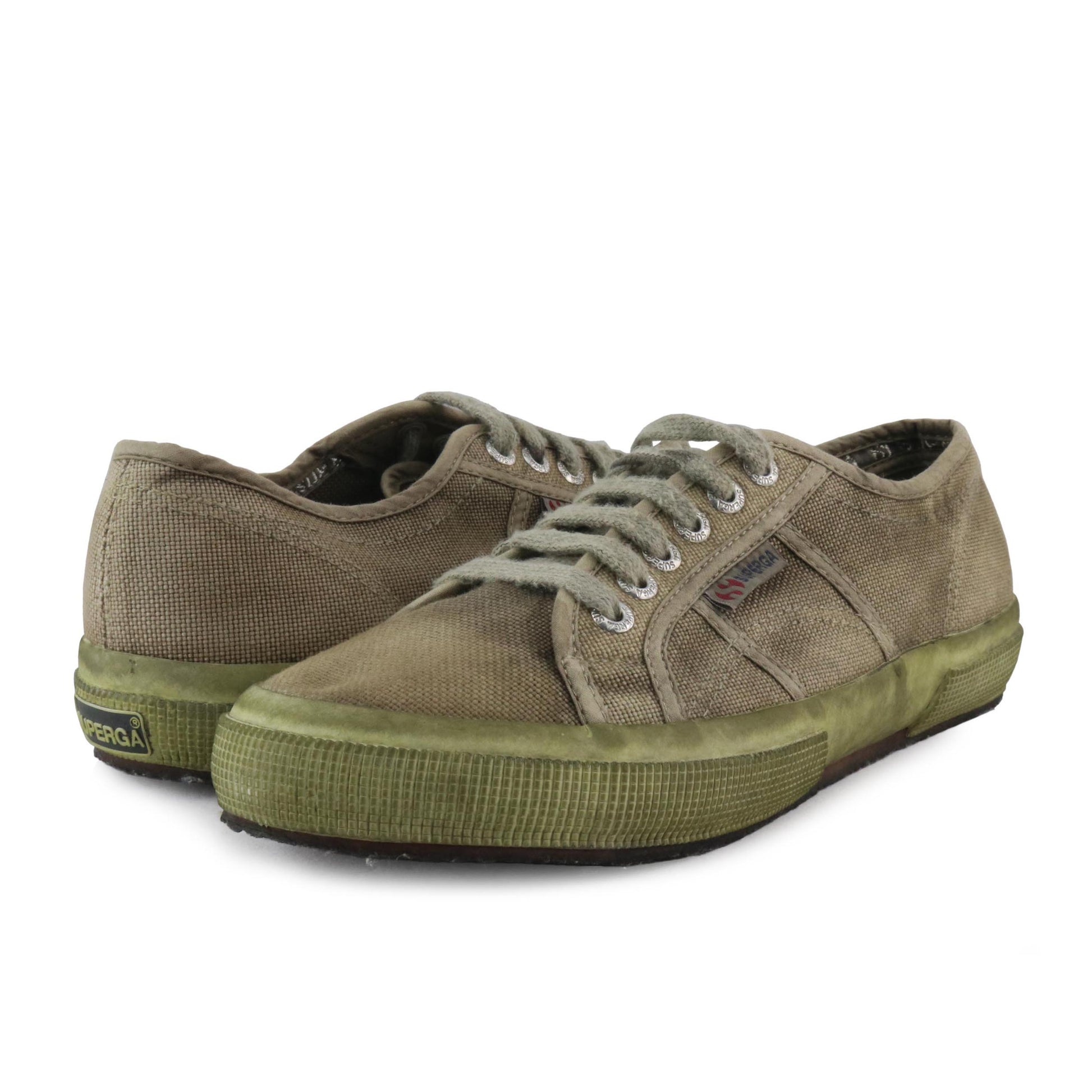 Zapatilla beige lavado con cordón 2750PCOTU Superga - 2750PCOTU-129-2.jpg