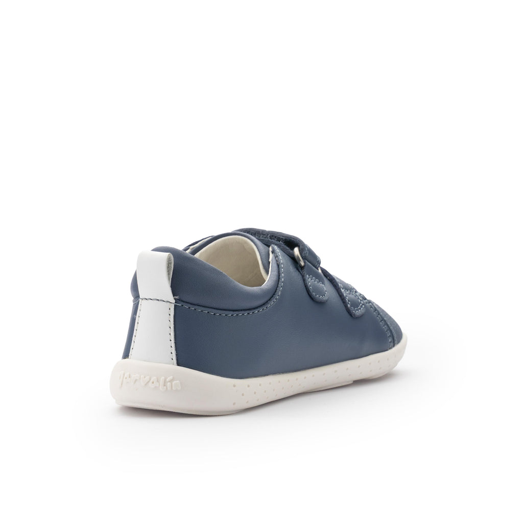 Deportiva barefoot azulón con velcro 242322 de Garvalín - 242322-18-3.jpg