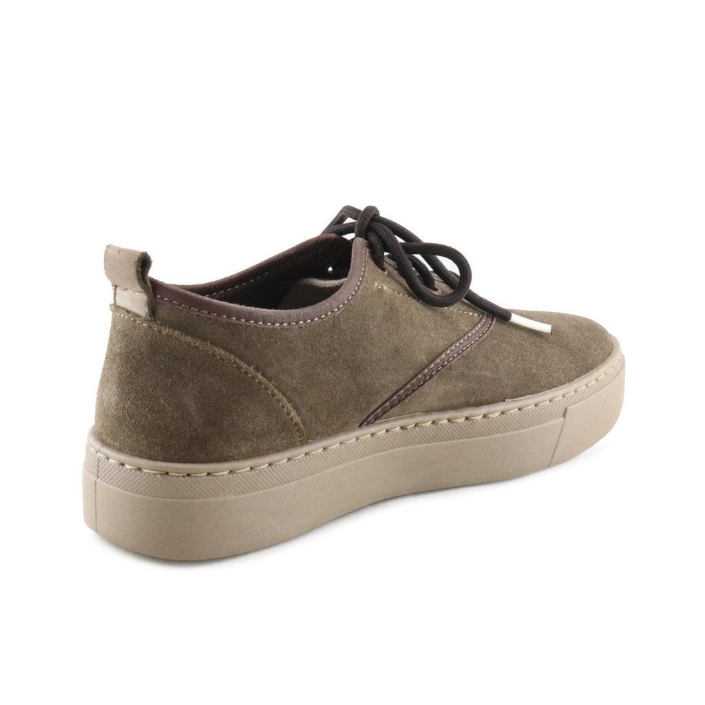 Zapatilla ante marrón con cordón 6153 Natural World - 6153-26-3.jpg