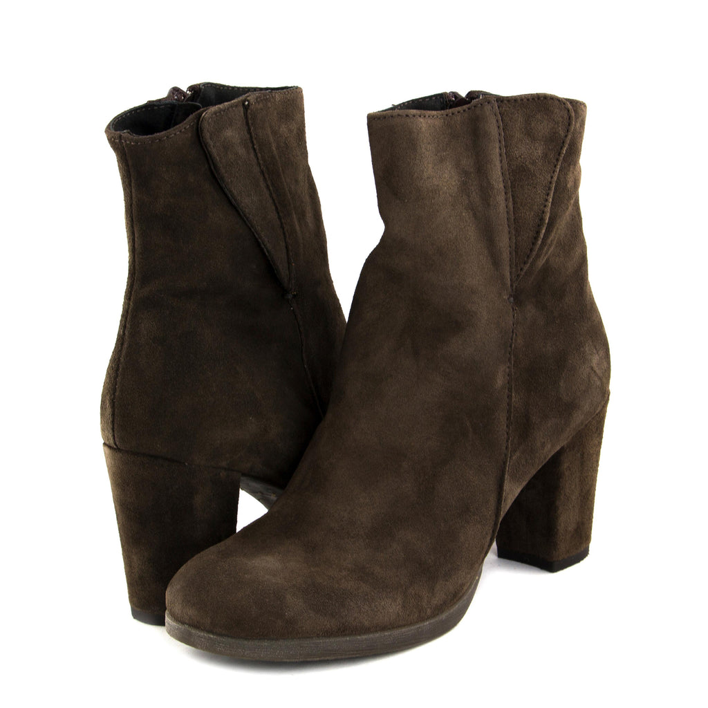 Botín taupe con cremallera TRONCHETTO de Café Noir - TRONCHETTO-115-2.jpg