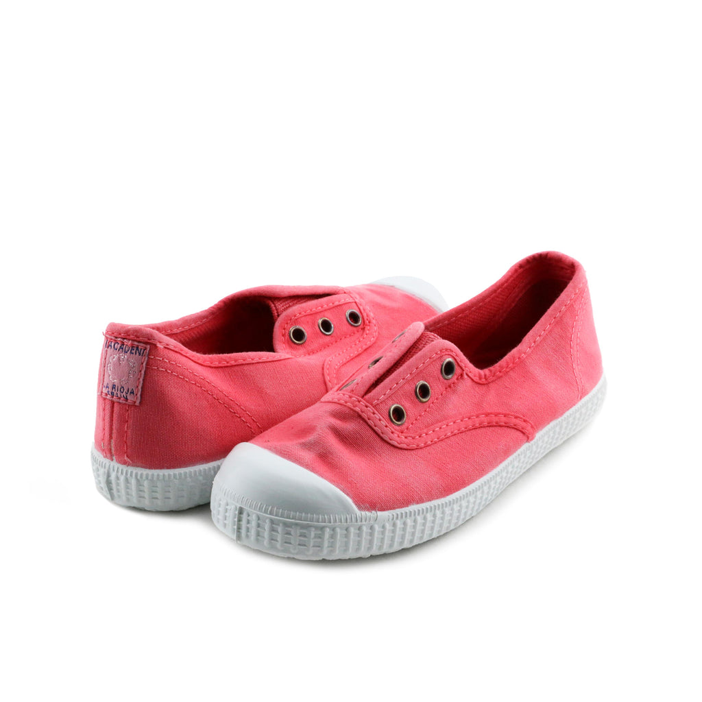 Zapatilla azul con elástico 88145 de La Cadena - 88145-150 LAVADA-2.jpg