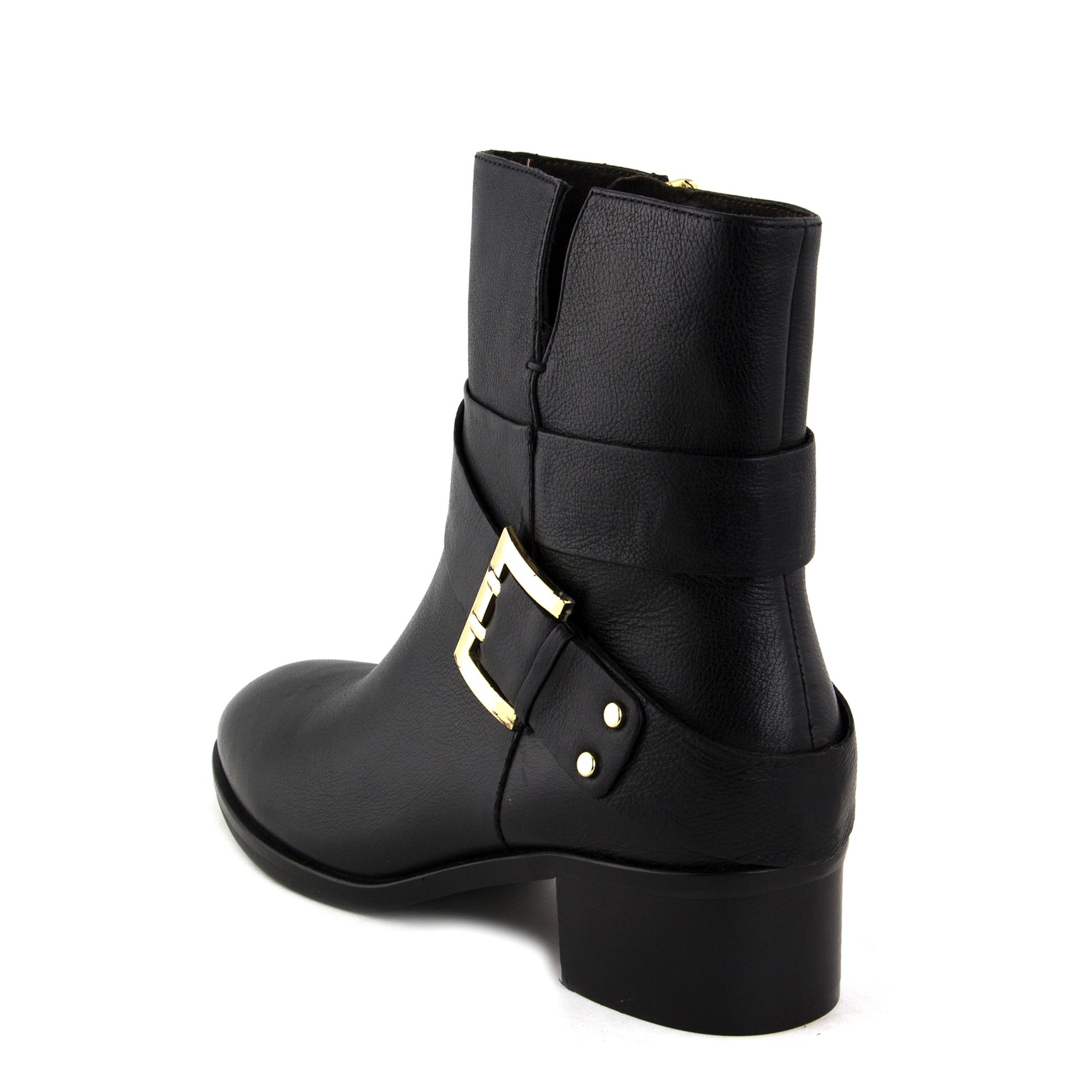 Botín de tacón negro con cremallera 2500 Bruno Premi - 2500-20-4.jpg