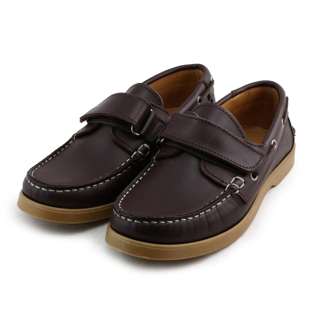 Náutico marrón oscuro de verano con velcro NAU2 Jeromín - NAU2-62-6.jpg