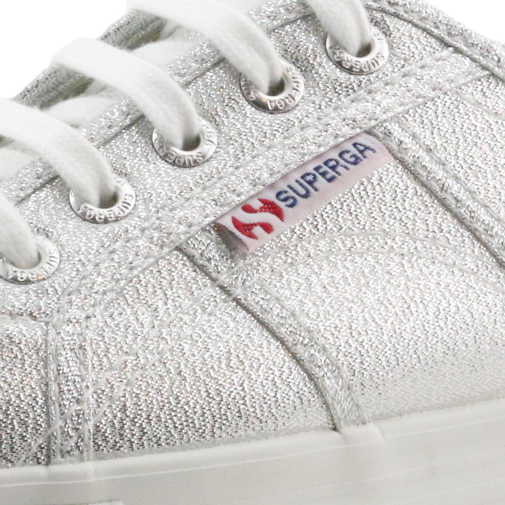 Zapatilla plateado con cordón 2790LAMEW Superga - 2790LAMEW-45-5.jpg