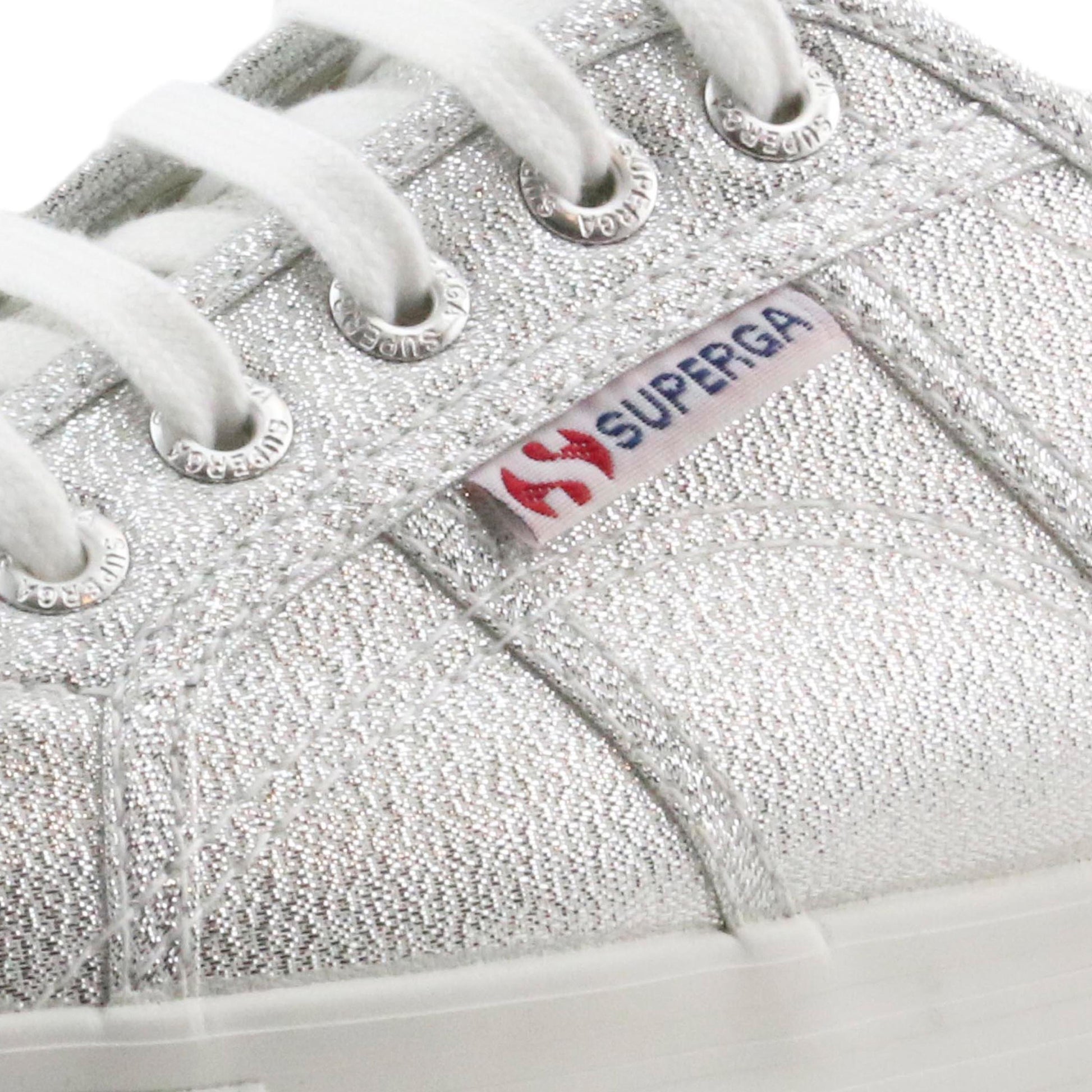 Zapatilla plateado con cordón 2790LAMEW Superga - 2790LAMEW-45-5.jpg