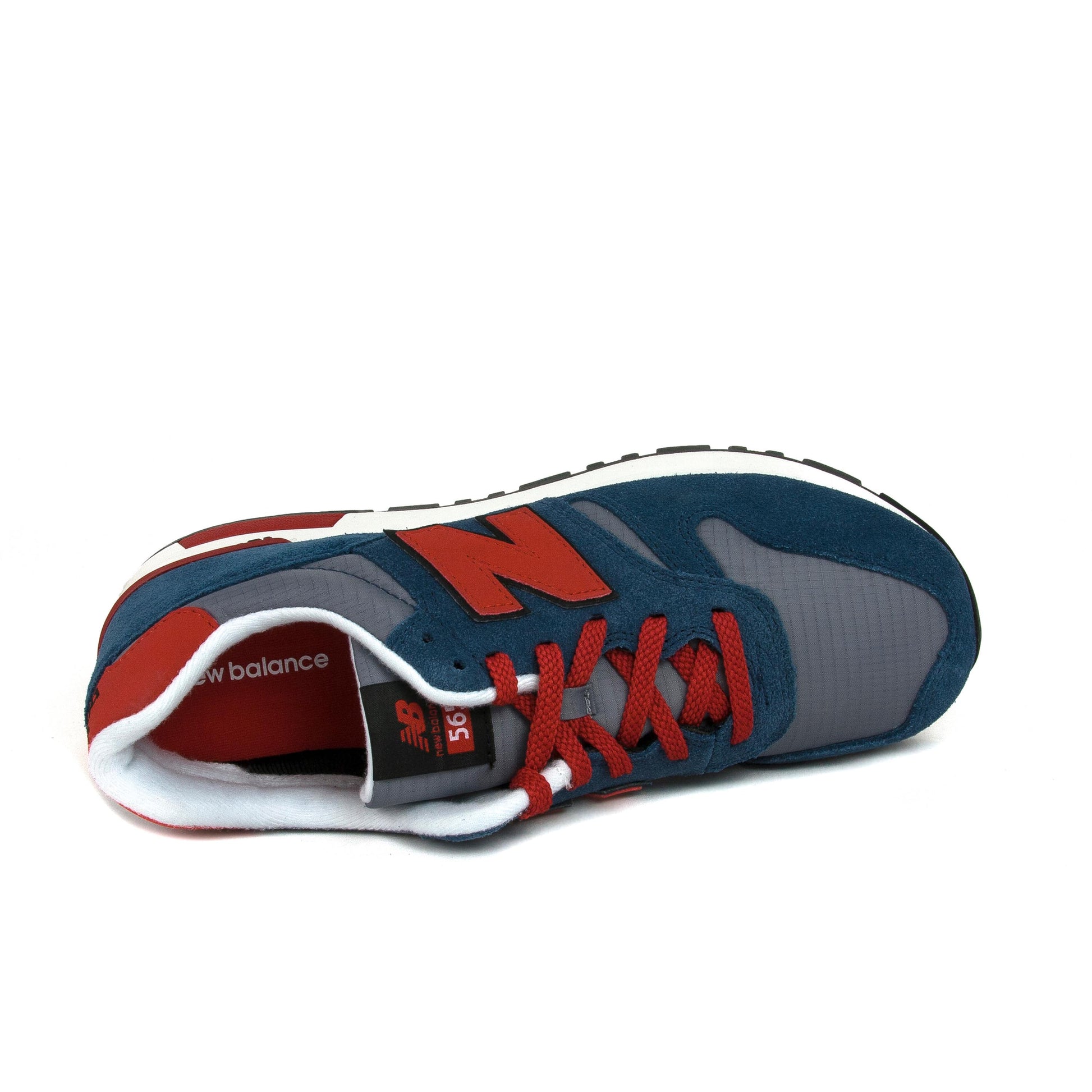 Deportiva azul jeans con cordón ML565 de New Balance - ML565-119-N-ROJA-6.jpg
