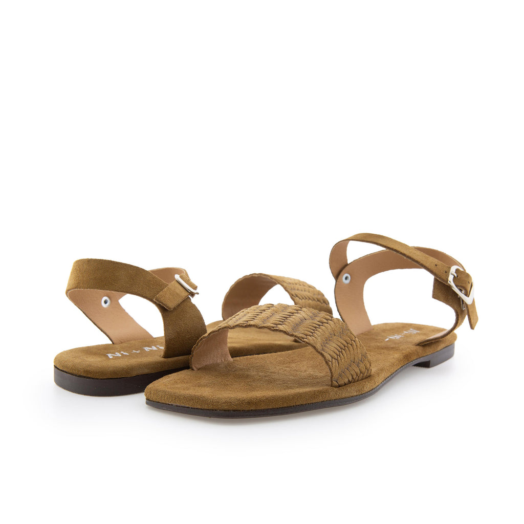 Sandalia plana ante cuero con hebilla 7576 Pepa&Cris - 7576-28-2.jpg