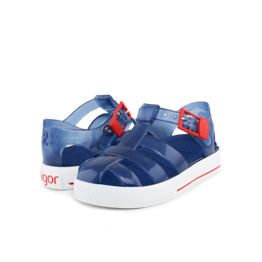 Cangrejera azul con hebilla TENIS de Igor - TENIS-7-2.jpg