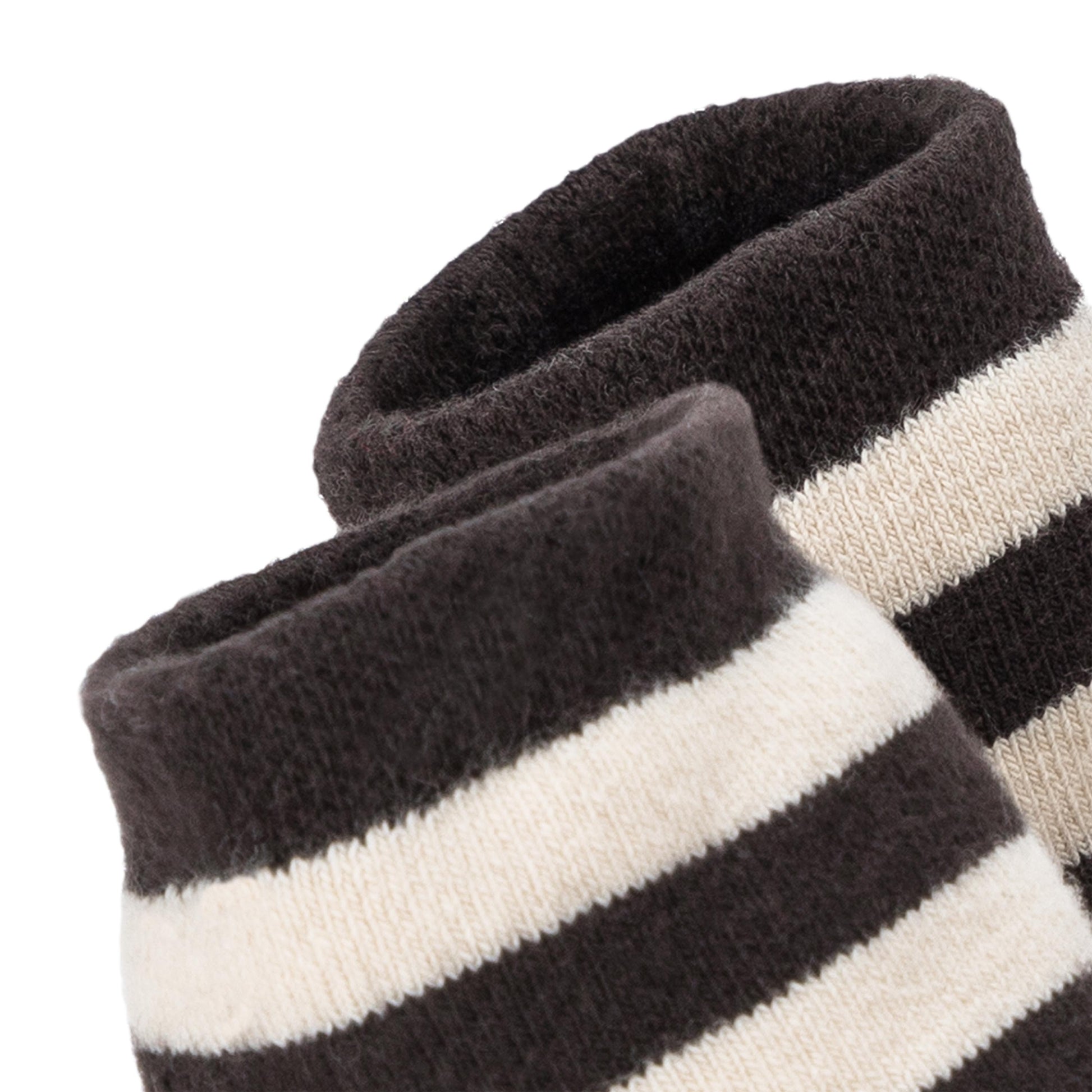 Zapatilla para casa cerrada blanco/negro 151A Collégien - 151A-385-5.jpg