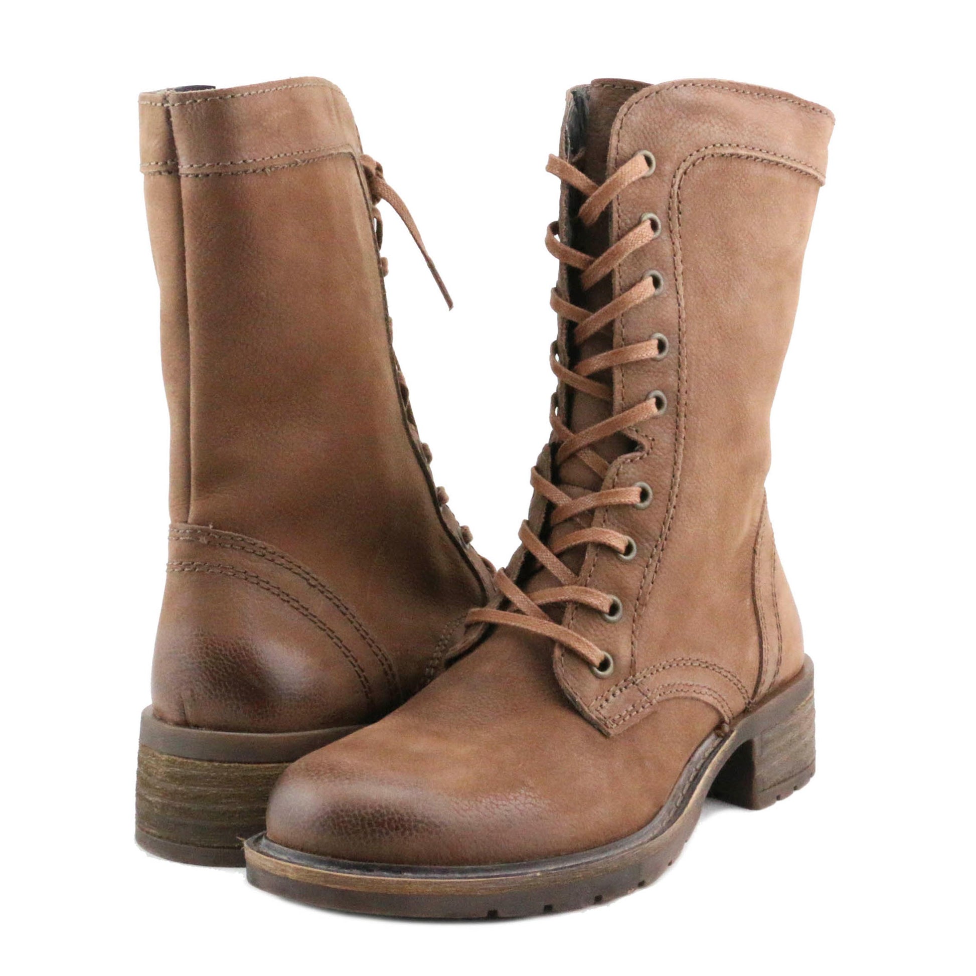 Bota plana marrón claro con cordón 1741 Jeromín - 1741-63-2.jpg