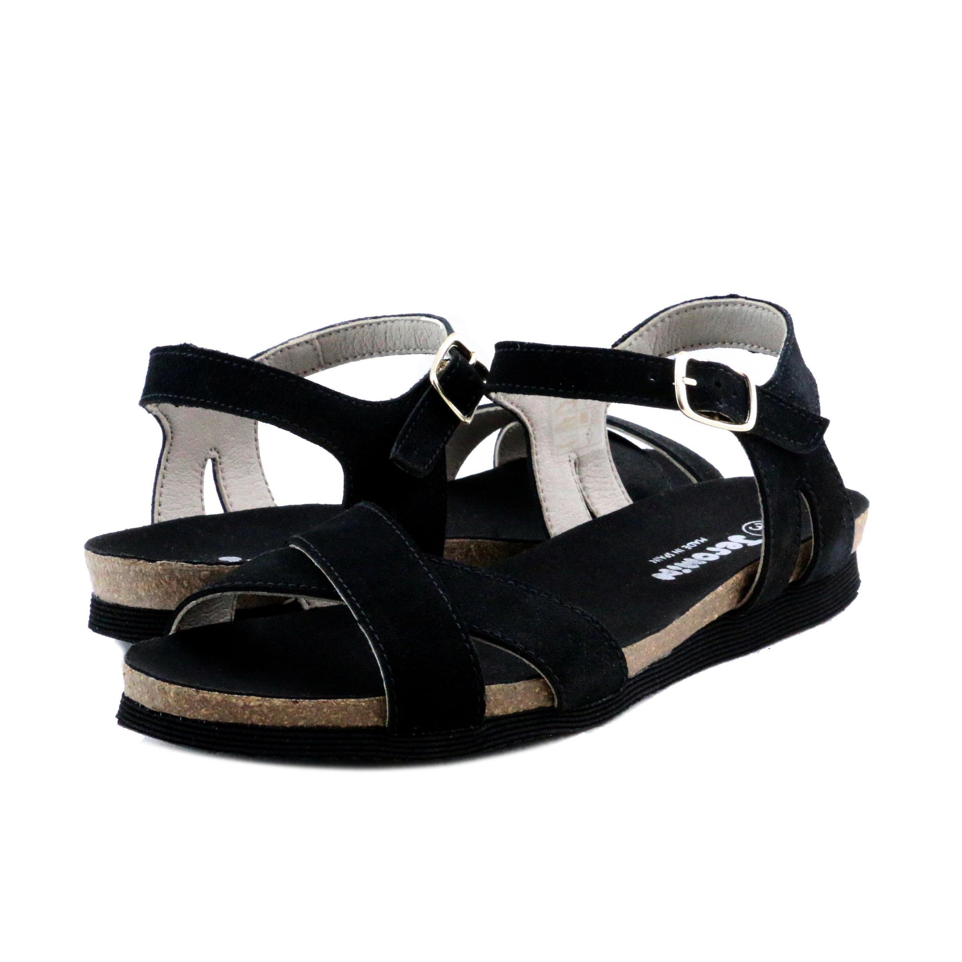 Sandalia plana ante negro con hebilla ZINCRU Jeromín - ZINCRU-31-2.jpg