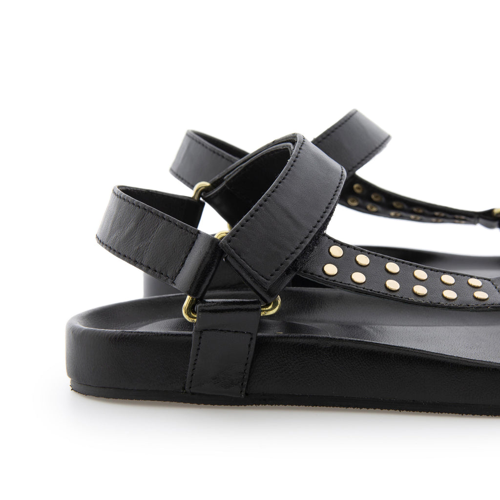 Sandalia plana negro con velcro DASHA de 220V - DASHA-20-5.jpg
