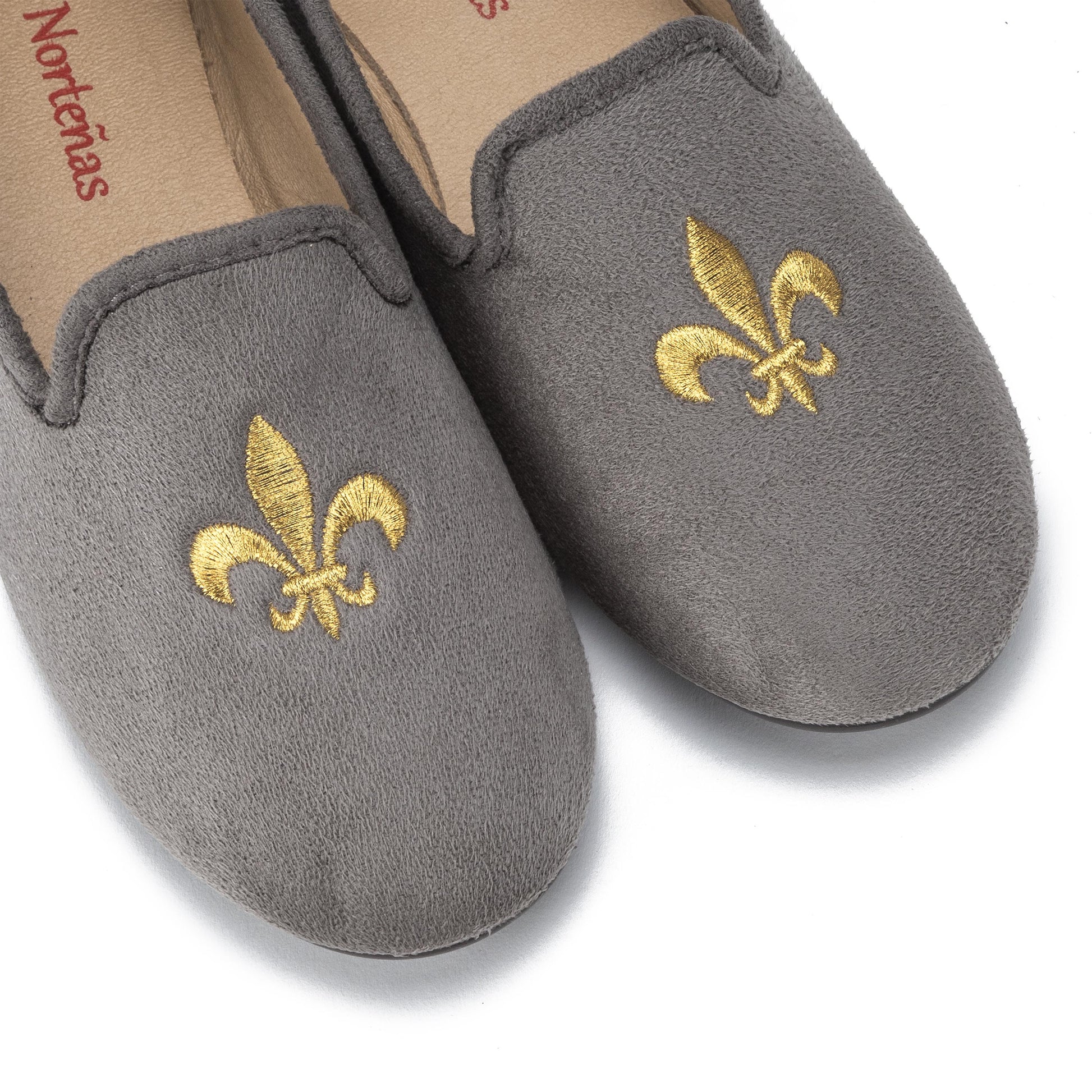 Zapatilla para casa cerrada gris 598040 de Norteñas - 598040-16-6.jpg