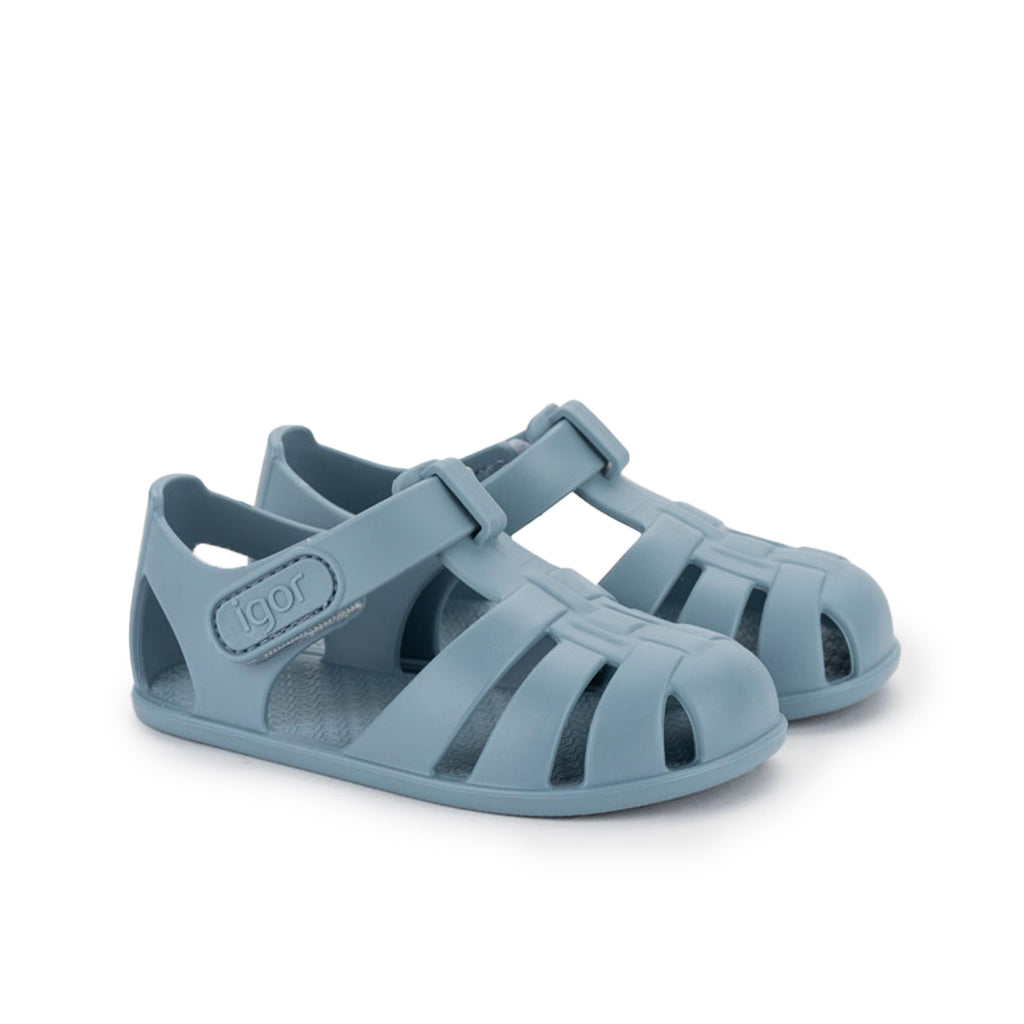 Cangrejera barefoot azul jeans con velcro NEMO de Igor - NEMO-119-2.jpg