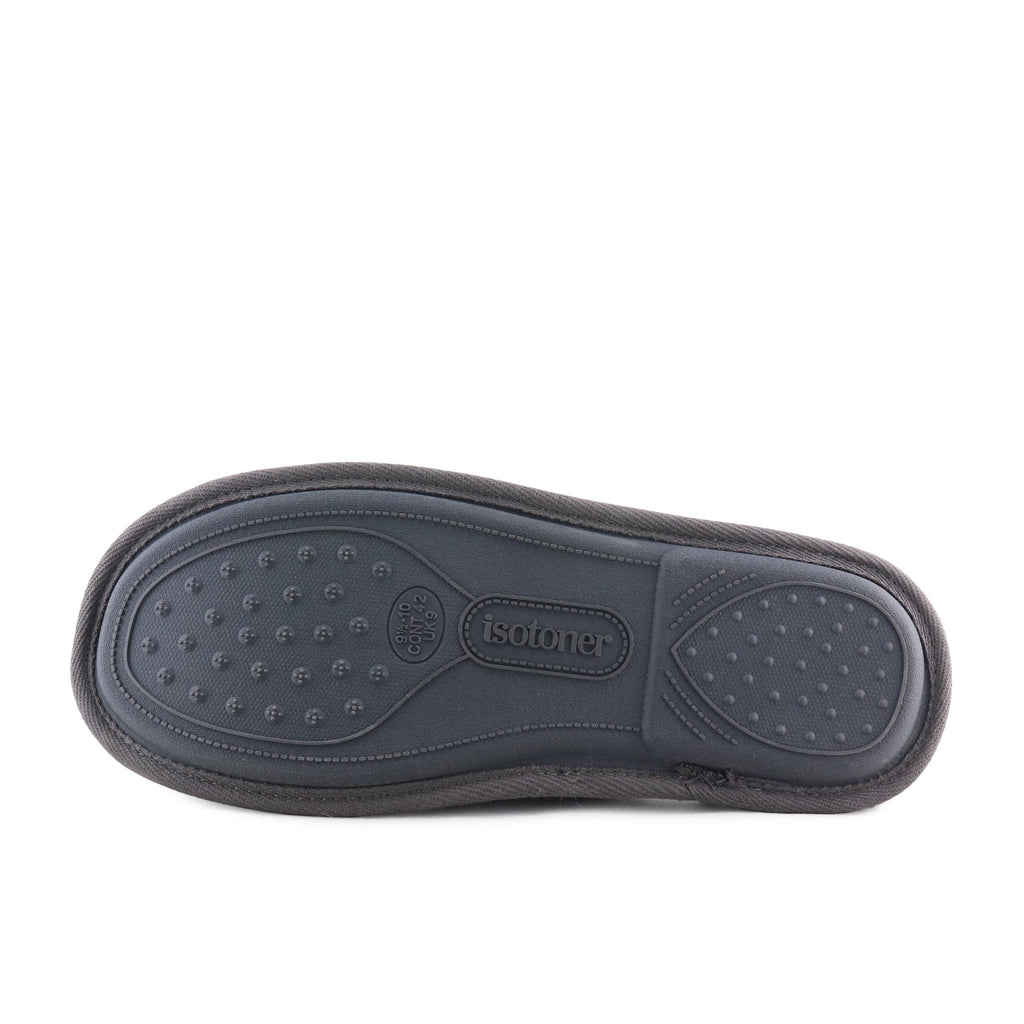 Zapatilla para casa destalonada ante gris 96779 Isotoner - 96779-121-4.jpg