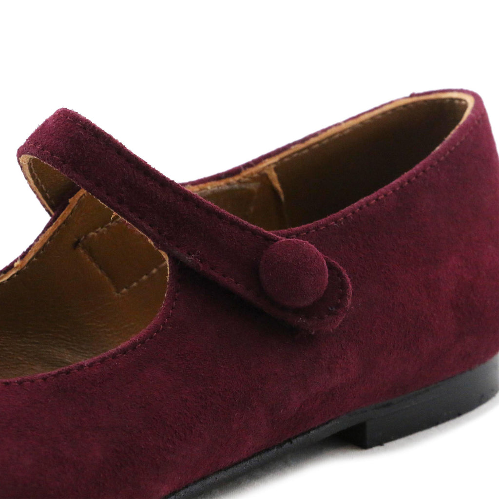 Mercedita ante burdeos con botón y velcro 851 Jeromín - 851-314-5.jpg