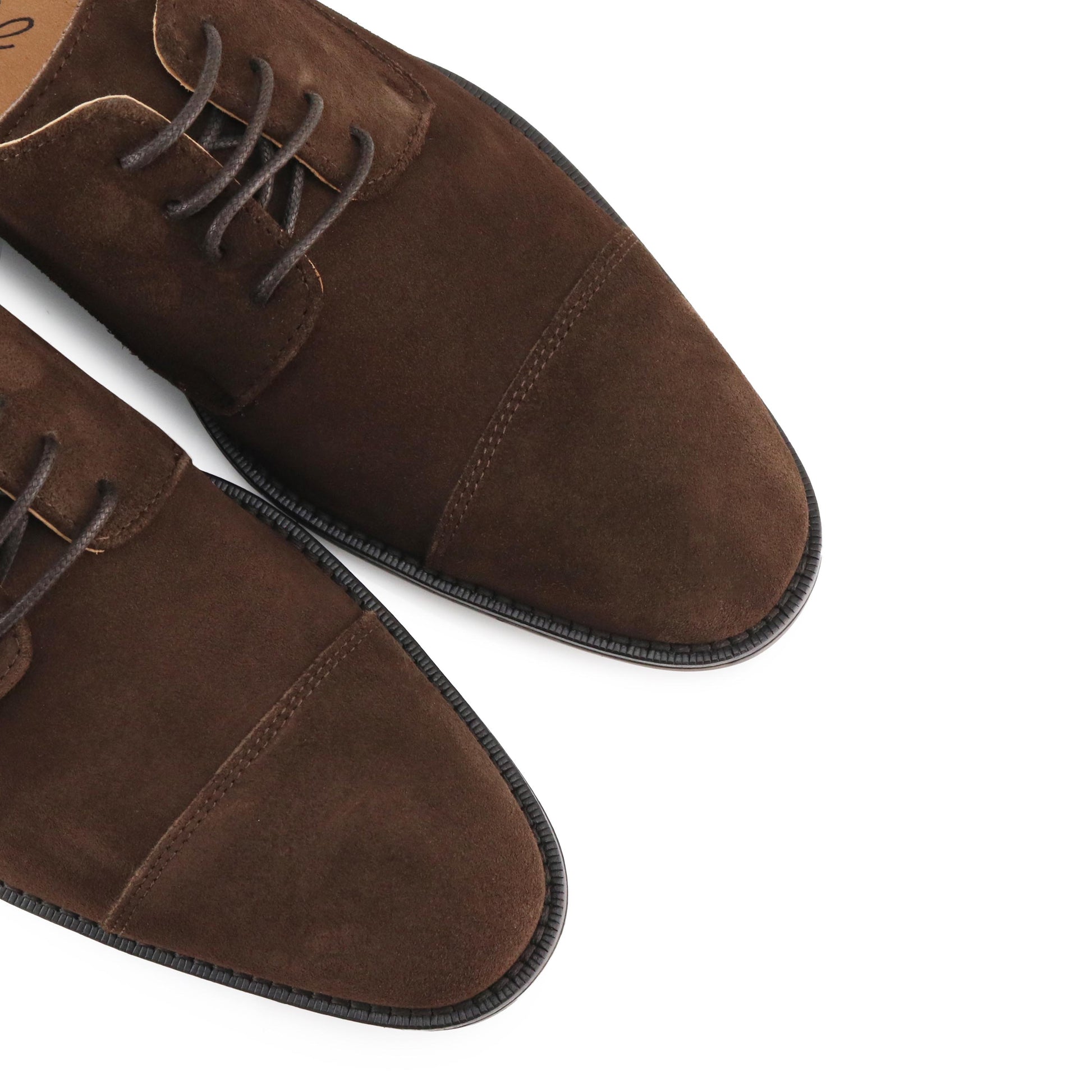 Blucher liso elegante ante marrón con cordón 121099 Ric Bel - 121099-26-6.jpg