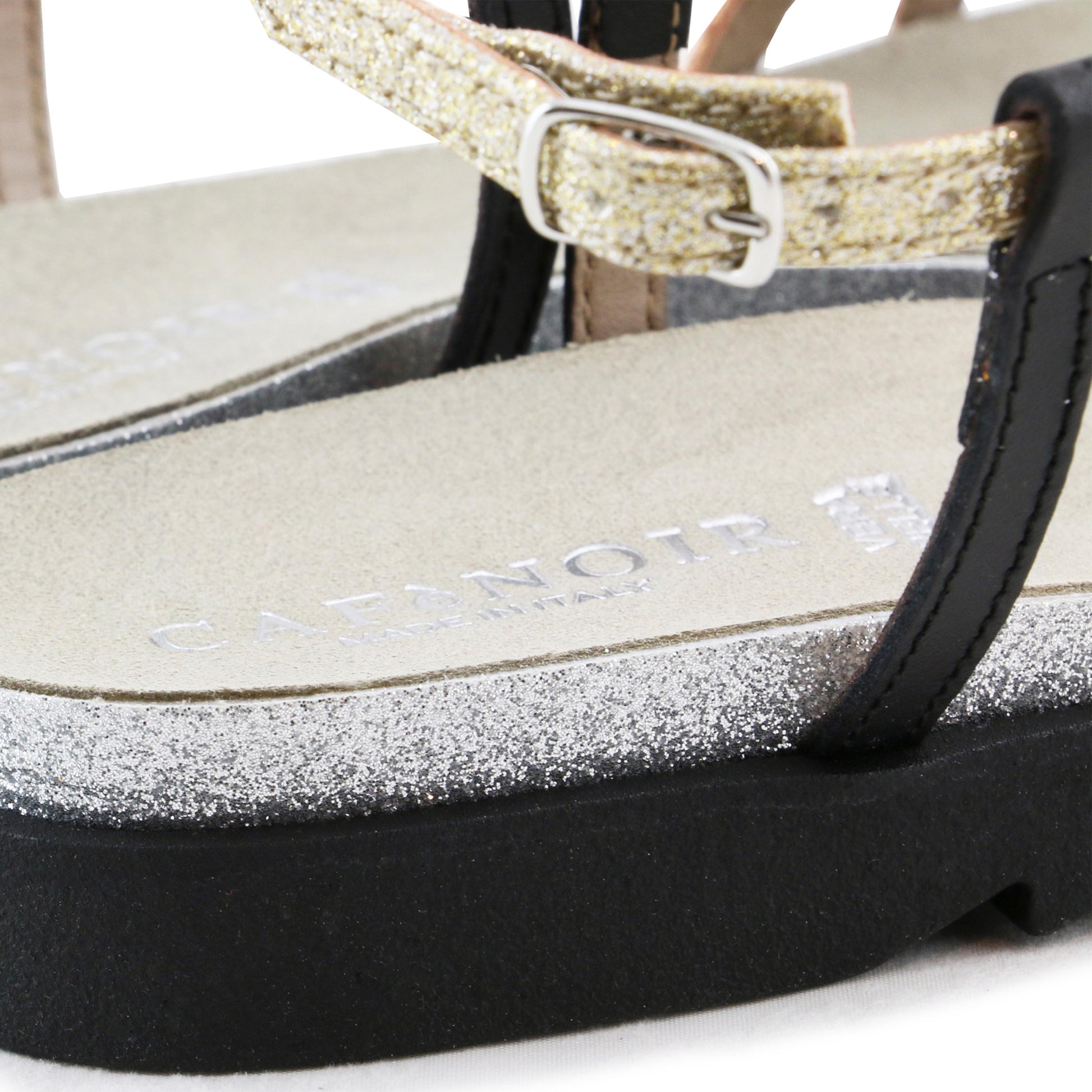 Sandalia plana negro con hebilla GH913 de Café Noir - GH913-20-6.jpg