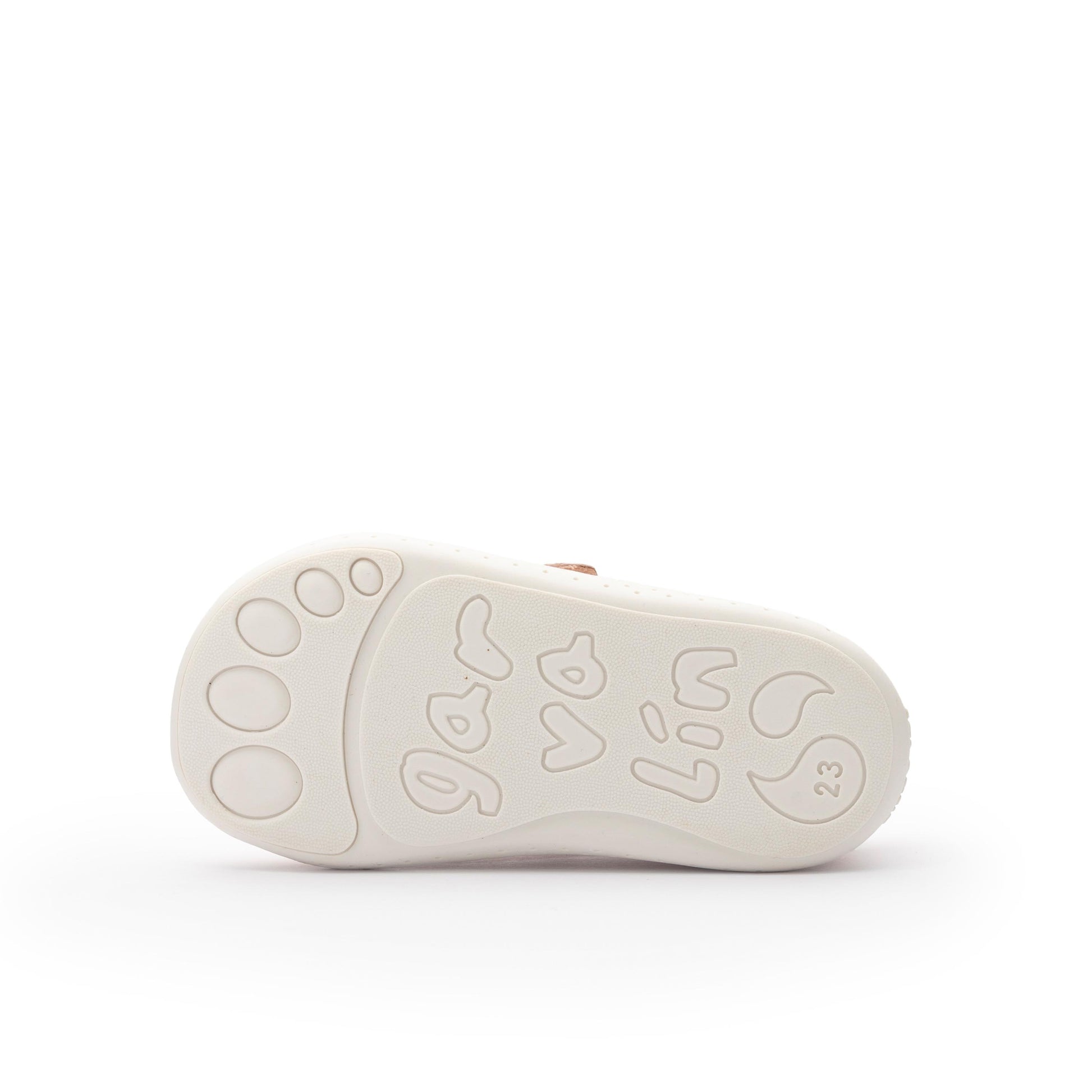 Deportiva barefoot rosa con velcro 242322 de Garvalín - 242322-10-4.jpg