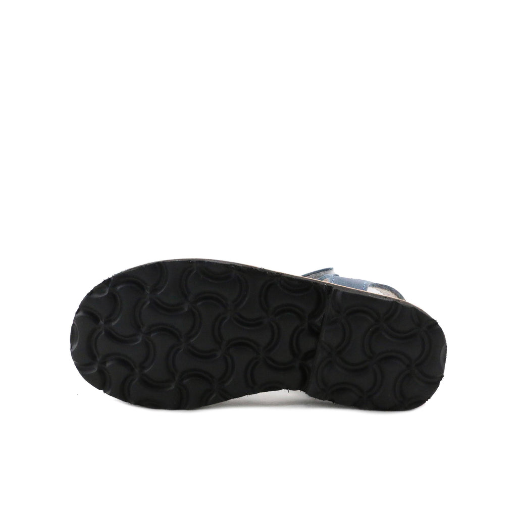 Menorquina plana azul jeans con velcro 8001 de Jeromín - 8001-119-4.jpg