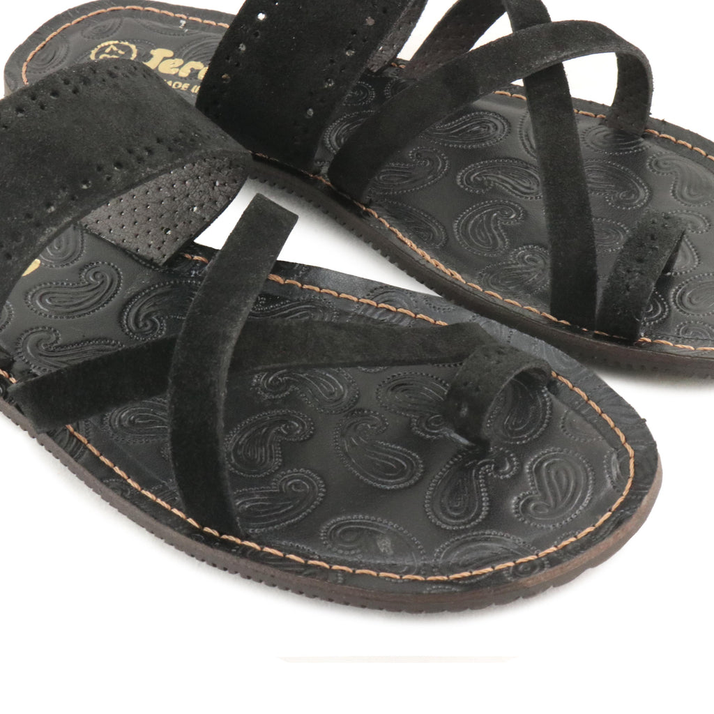 Sandalia plana serraje negro MORANO de Jeromín - MORANO-31-5.jpg