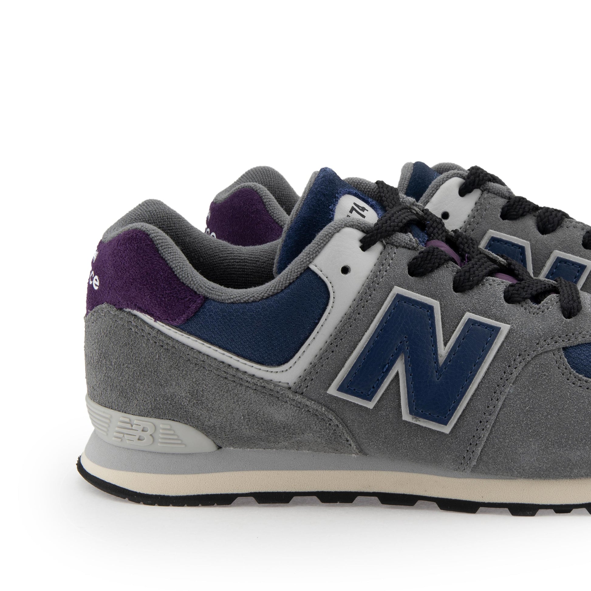 Deportiva gris/azul con cordón GC574KGN de New Balance - GC574KGN-222-5.jpg