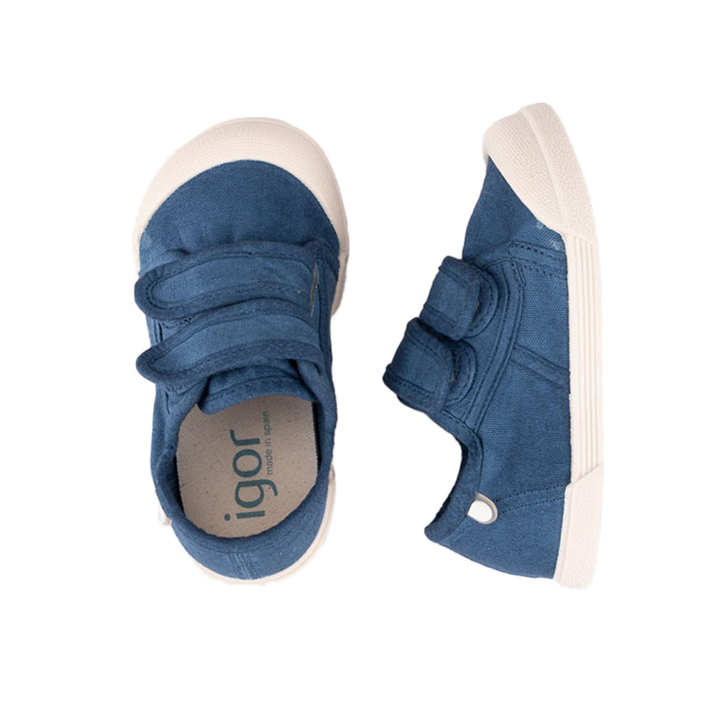 Zapatilla barefoot azul con velcro LONAV de Igor - LONAV-7-4.jpg