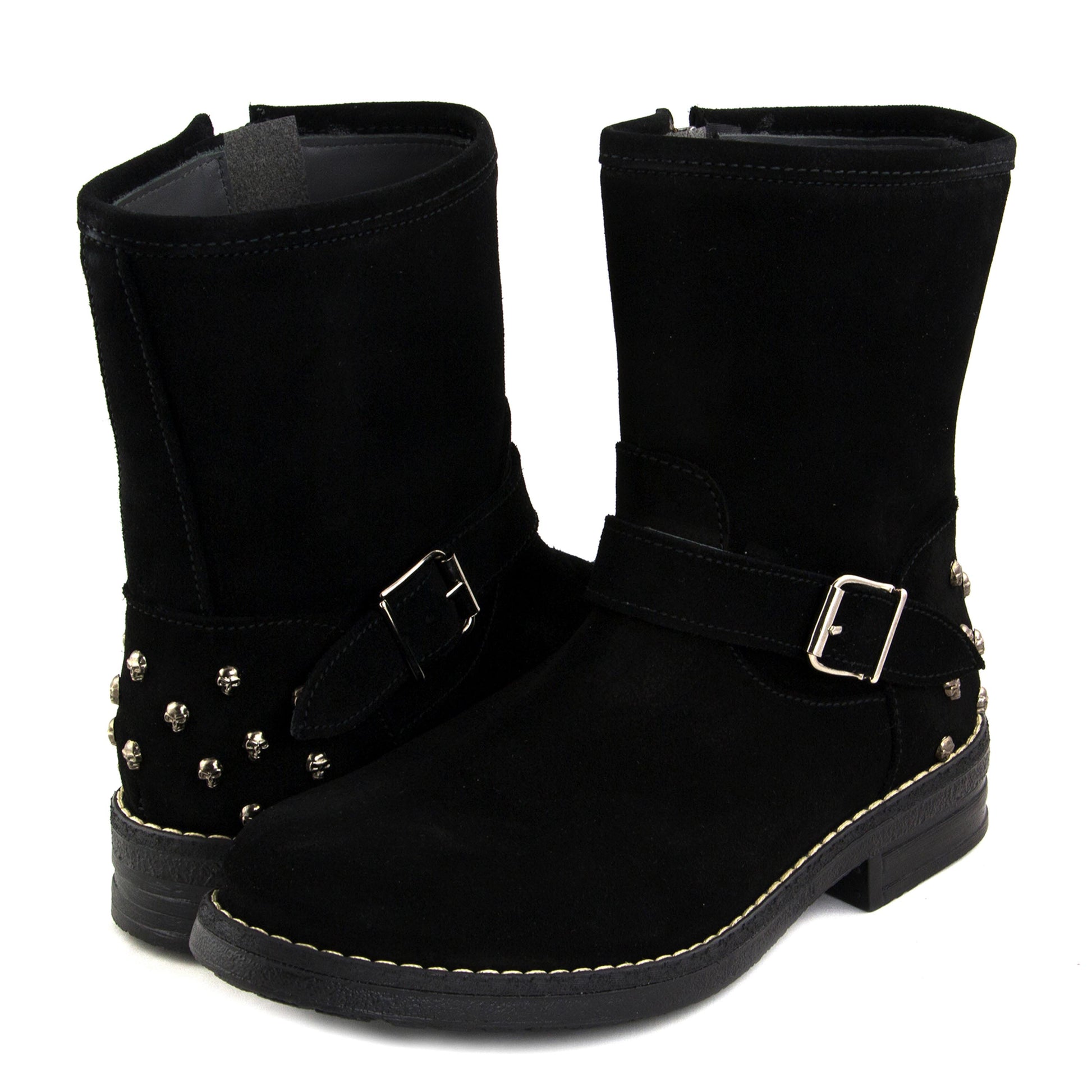 Bota serraje negro con cremallera 4033P de Eli - 4033P-31-2.jpg