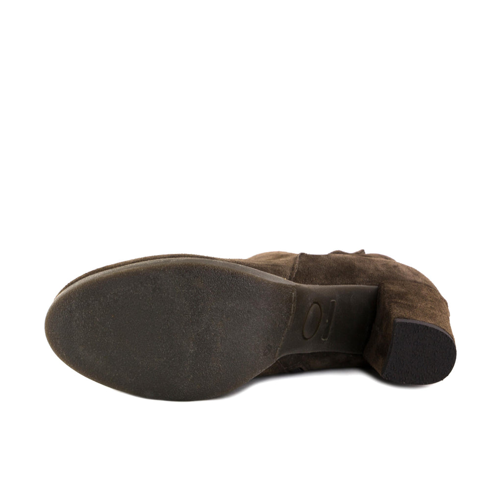 Botín taupe con cremallera TRONCHETTO de Café Noir - TRONCHETTO-115-5.jpg