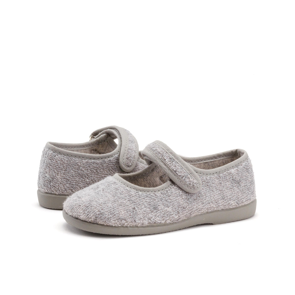 Zapatilla para casa cerrada gris claro 1800F de Vulladi - 1800F-17-2.jpg