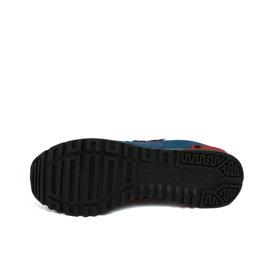 Deportiva azul jeans con cordón ML565 de New Balance - ML565-119-N-ROJA-5.jpg