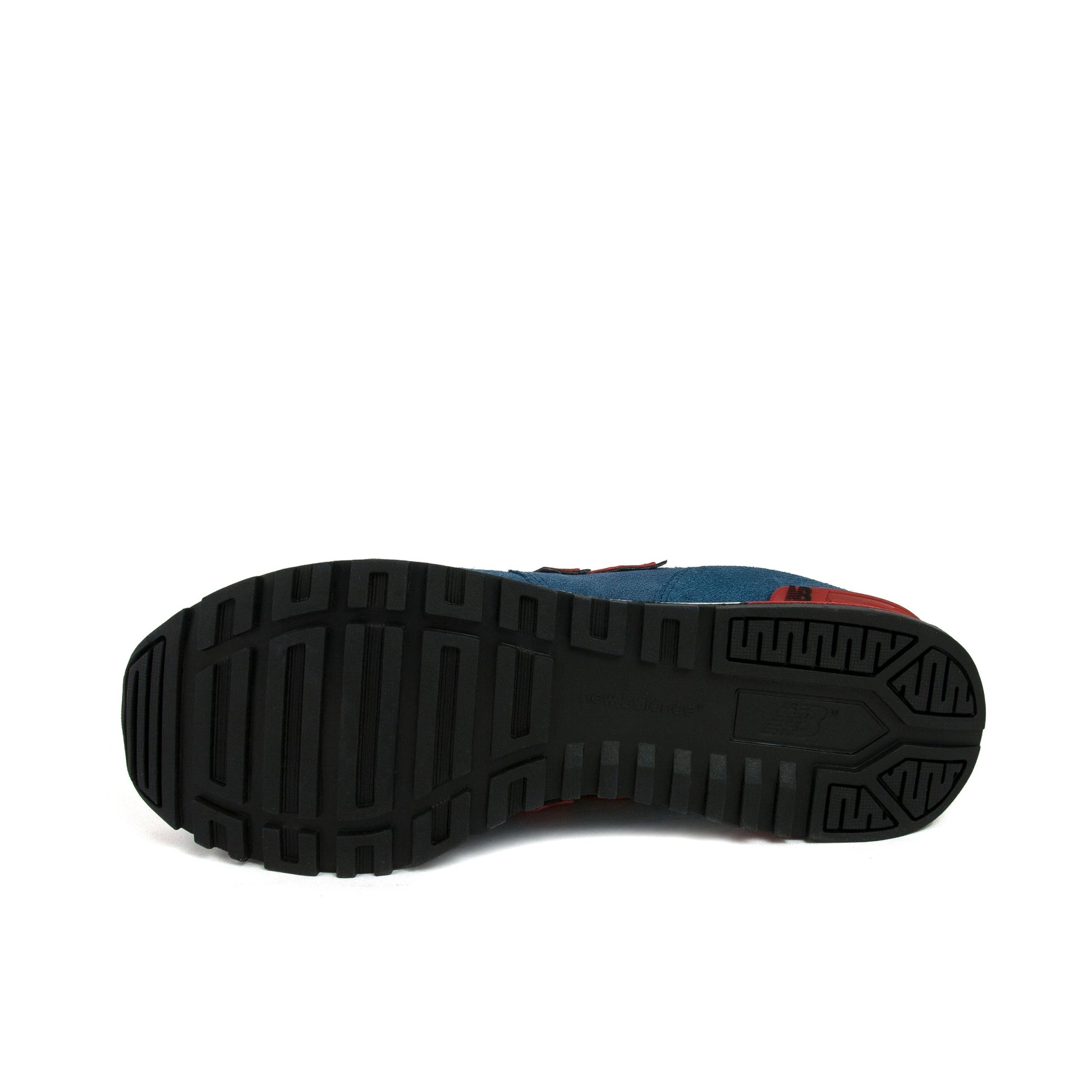 Deportiva azul jeans con cordón ML565 de New Balance - ML565-119-N-ROJA-5.jpg