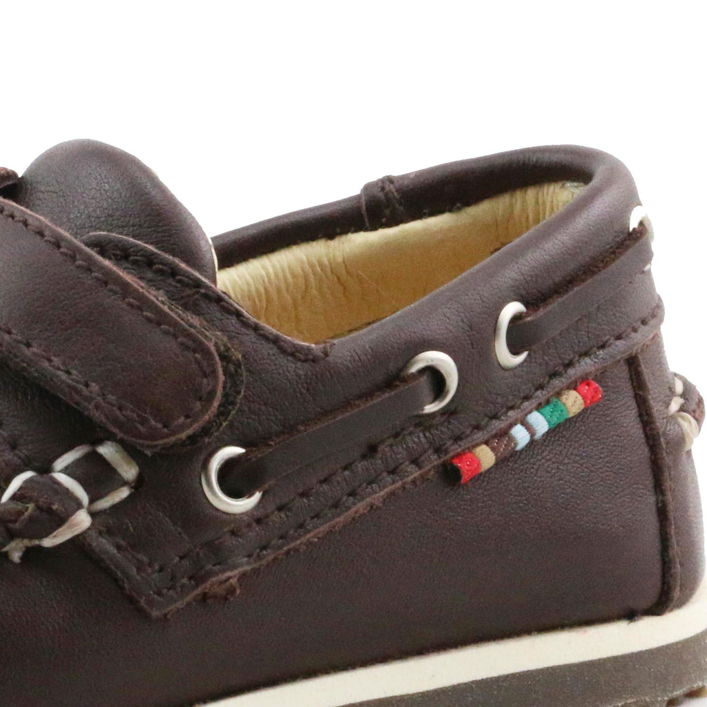 Náutico marrón oscuro de verano con velcro NAUTIVEL Jeromín - NAUTIVEL-62-5.jpg