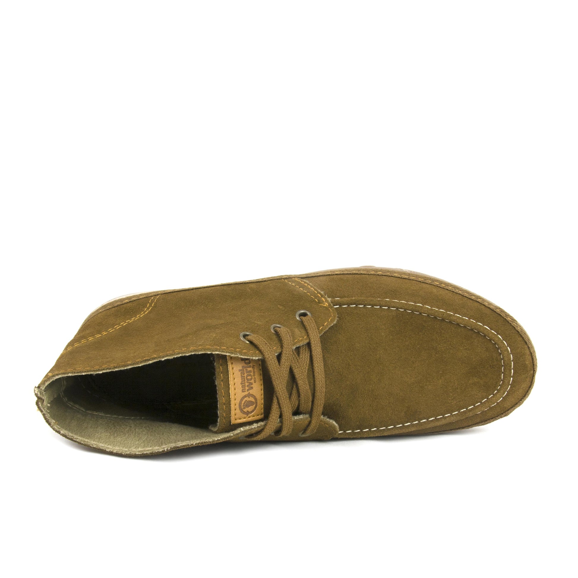 Bota serraje cuero con cordón 703 de Natural World - 703-28-6.jpg