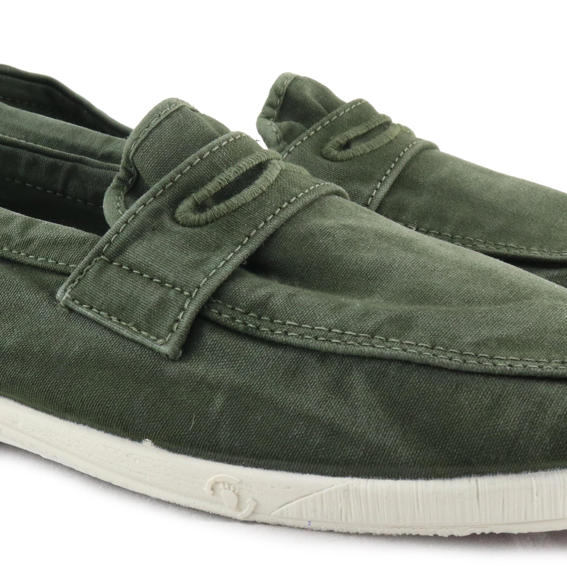 Mocasín kaki con antifaz de verano LONA316 Natural World - LONA316-187-5.jpg