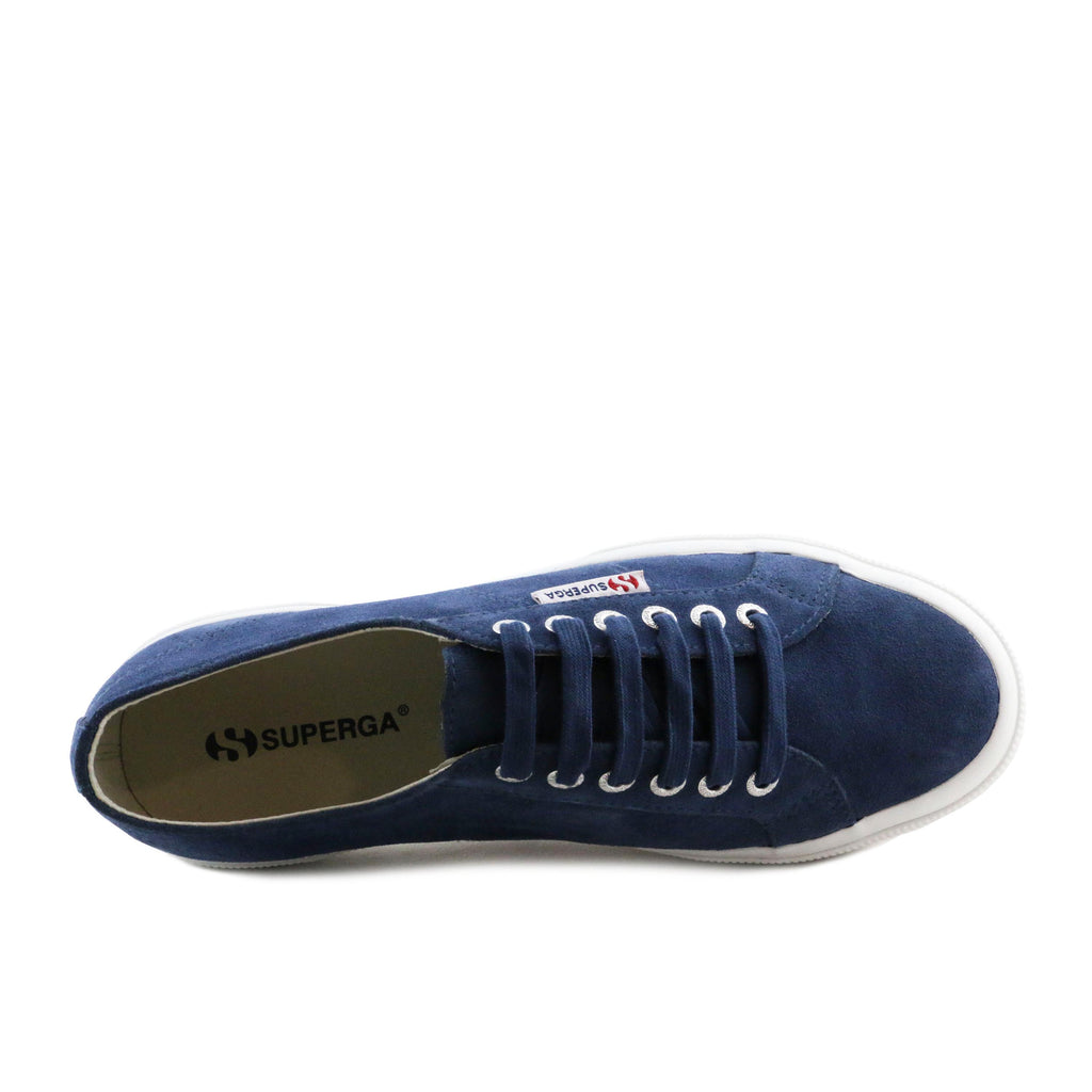 Zapatilla ante azulón con cordón 2750SUEU Superga - 2750SUEU-83-5.jpg