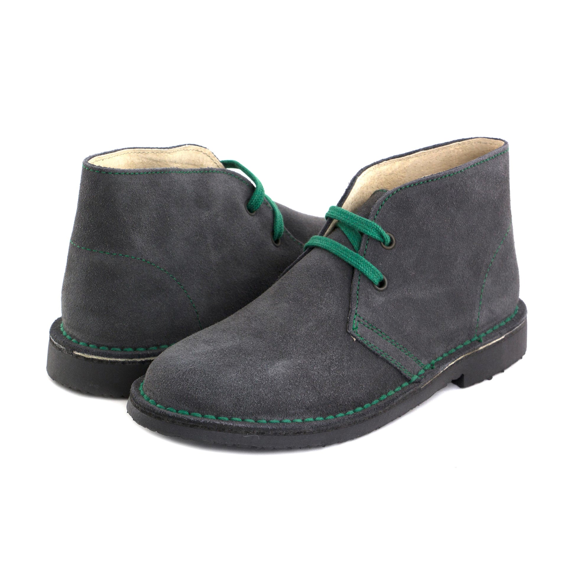 Bota serraje gris con cordón SAFARI de Jeromín - SAFARI-121-2.jpg