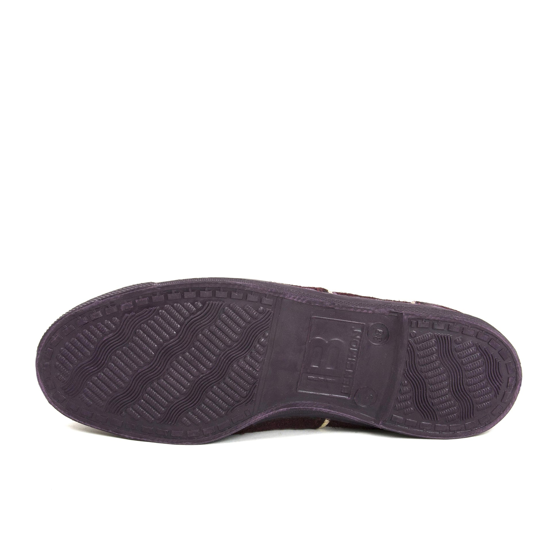 Zapatilla ante burdeos con cordón 15004ANTE Bensimon - 15004ANTE-70-5.jpg